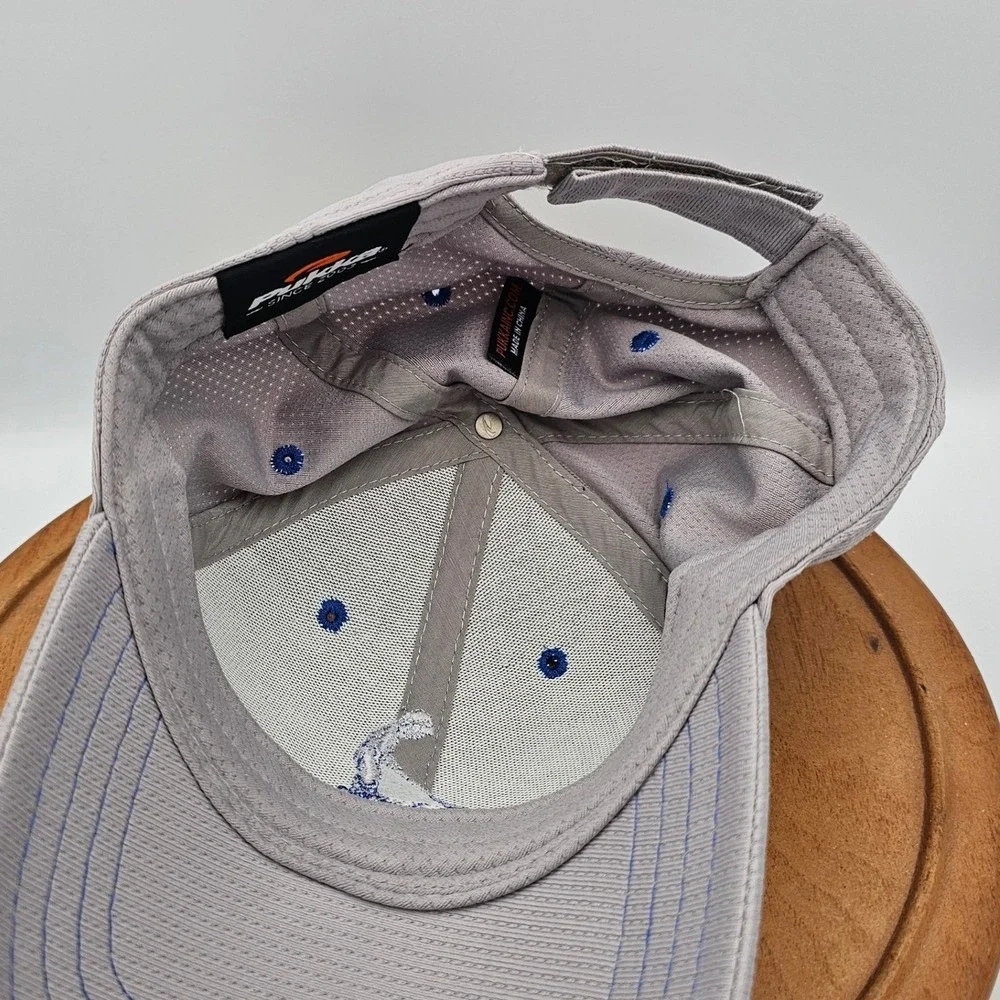 Pinehurst Resort 1895 Golf Hat Pukka Performance Gray Blue Putter Boy Adjustable